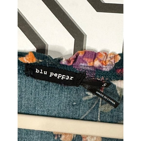 Blue Pepper Y2K Style Ladies Flowy Floral Colorful Dress Ladies Dress Size Small - Picture 5 of 7